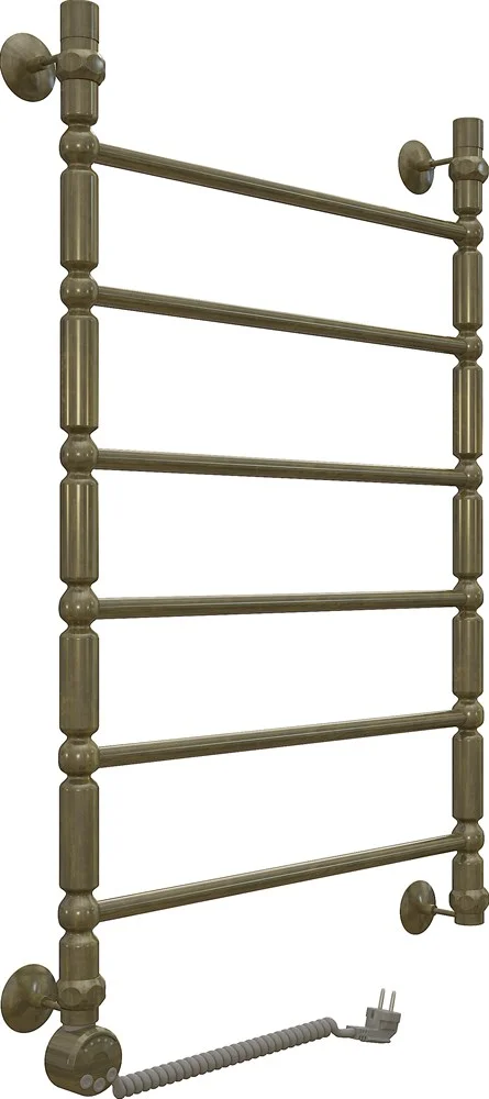 Полотенцесушитель электрический EWRIKA Медея B2 80х50 L, состаренная бронза 473259 Полотенцесушитель электрический EWRIKA Медея B2 80х50 L, состаренная бронза 473259