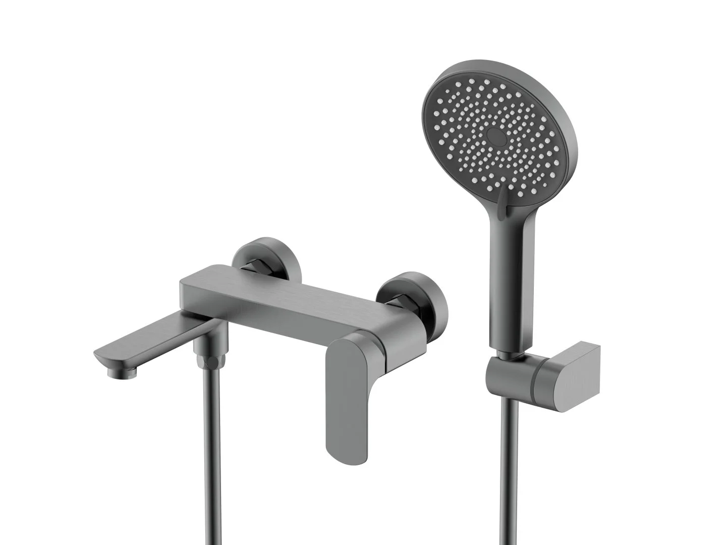 Смеситель для ванны Raglo R03.30.09, графит Смеситель для ванны Raglo R03.30.09, графит