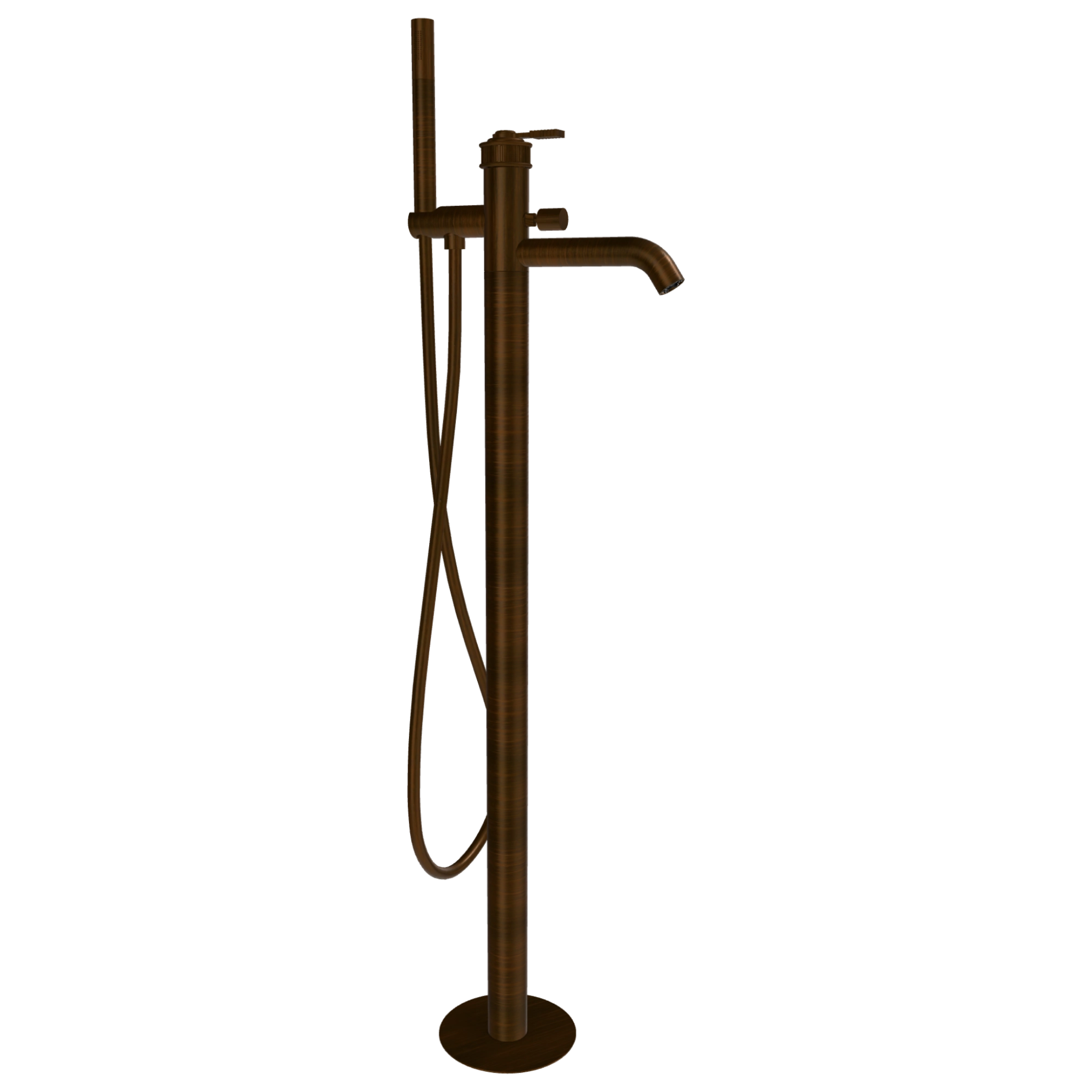 Смеситель для ванны Remer Atelier AL08BR, бронза масляная Смеситель для ванны Remer Atelier AL08BR, бронза масляная