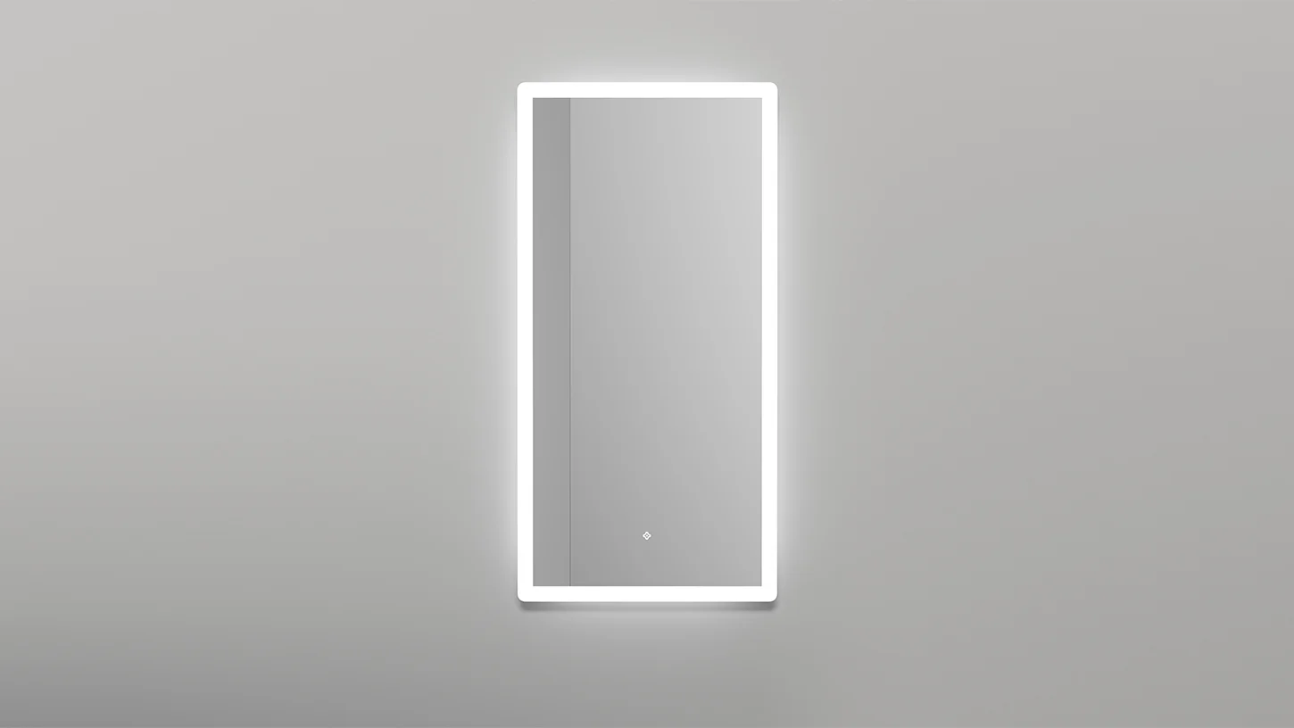 Зеркало Salini ARMONIA 27MA.01.450.900 прямоугольное с двойной LED подсветкой 450x900x25 мм Зеркало Salini ARMONIA 27MA.01.450.900 прямоугольное с двойной LED подсветкой 450x900x25 мм