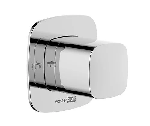 Переключатель потоков WasserKRAFT A312 на 2 выхода хром Переключатель потоков WasserKRAFT A312 на 2 выхода хром