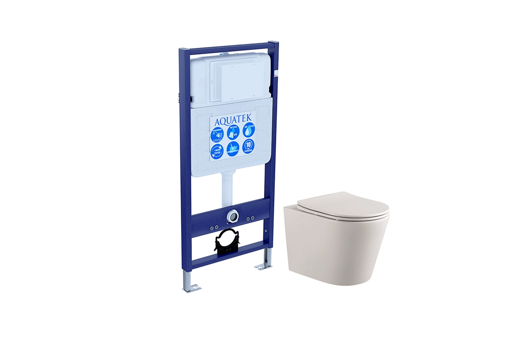 Комплект унитаза Aquatek ВЕГА AQ1905-00 с инсталляцией INS-0000012 без клавиши и крепежа с тонким си Set AQUATEK ВЕГА Комплект унитаза Aquatek ВЕГА AQ1905-00 с инсталляцией INS-0000012 без клавиши и крепежа с тонким си Set AQUATEK ВЕГА