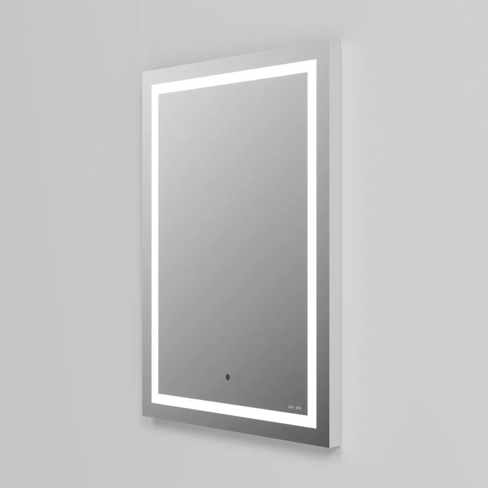 Зеркало AM.PM Gem M91AMOX0501WG настенное с контурной LED-подсветкой, 50 см — Изображение 6