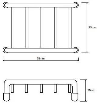 Полка Bemeta CYTRO 104708182 Полка Bemeta CYTRO 104708182