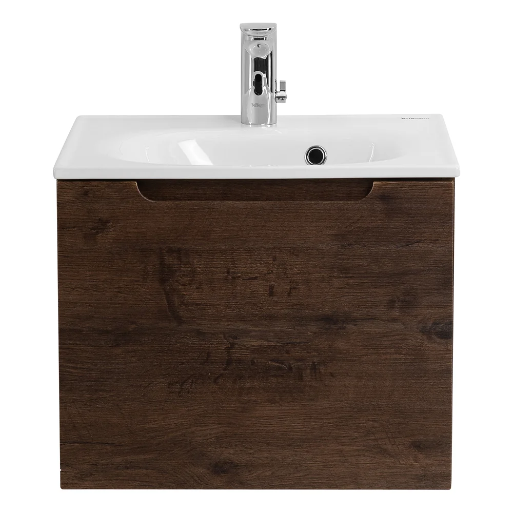 Тумба под раковину BelBagno ETNA-600-1C-SO-RW-P Rovere Moro, 596x460x400 — Изображение 1