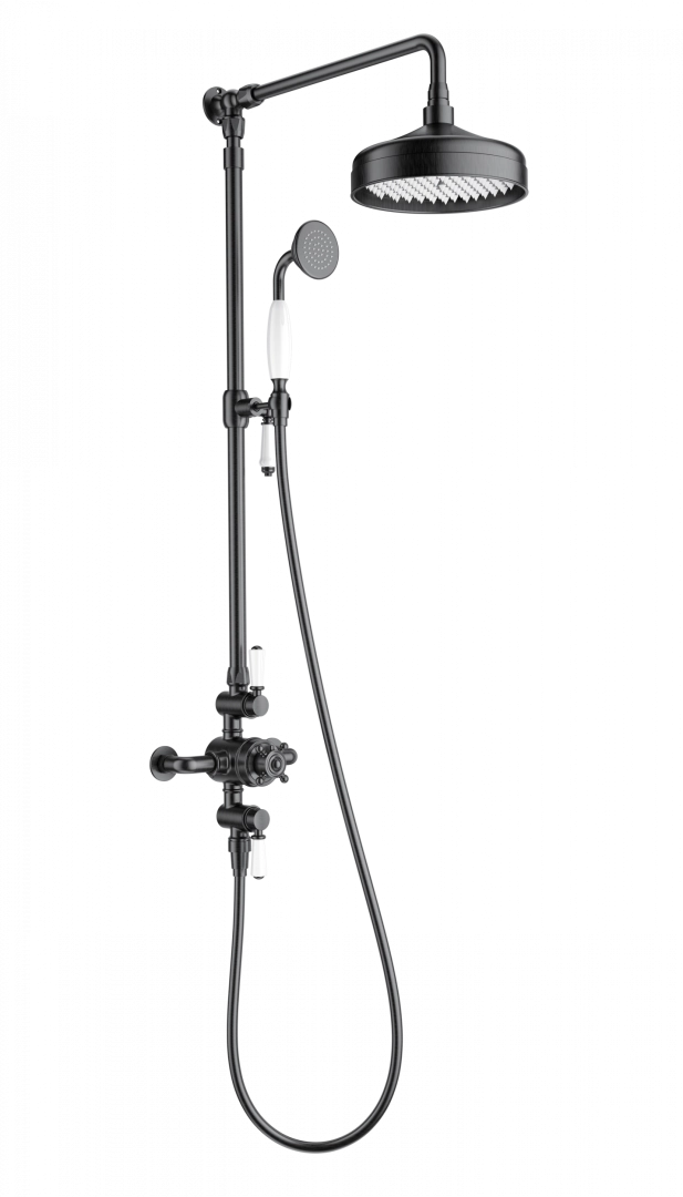 Душевая система Wonzon & Woghand с термостатом, темный графит (WW-B3041-BGG) Душевая система Wonzon & Woghand с термостатом, темный графит (WW-B3041-BGG)