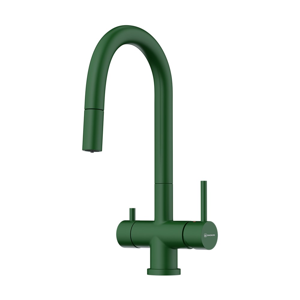 Детальная картинка товара «смеситель для кухни omoikiri akita-s-rg 4994437»
