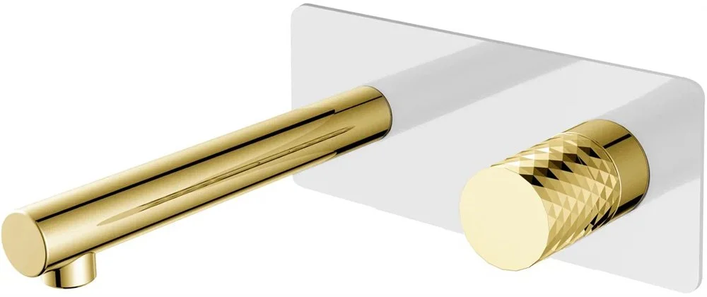 Смеситель для раковины Boheme Stick 125-WG DIAMOND GOLD Смеситель для раковины Boheme Stick 125-WG DIAMOND GOLD