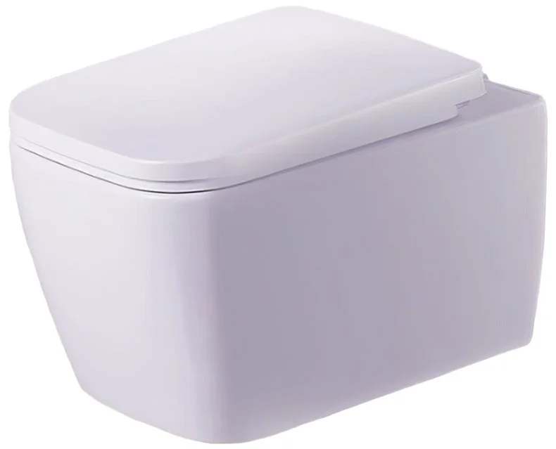 Унитаз подвесной Esbano TIRON-C (ESUPTIROCW) White 485x335x285 с крышкой микролифт Унитаз подвесной Esbano TIRON-C (ESUPTIROCW) White 485x335x285 с крышкой микролифт