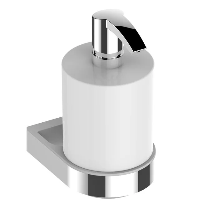 Дозатор жидкого мыла KEUCO SMART.2, хром/белый 14752010100 Дозатор жидкого мыла KEUCO SMART.2, хром/белый 14752010100