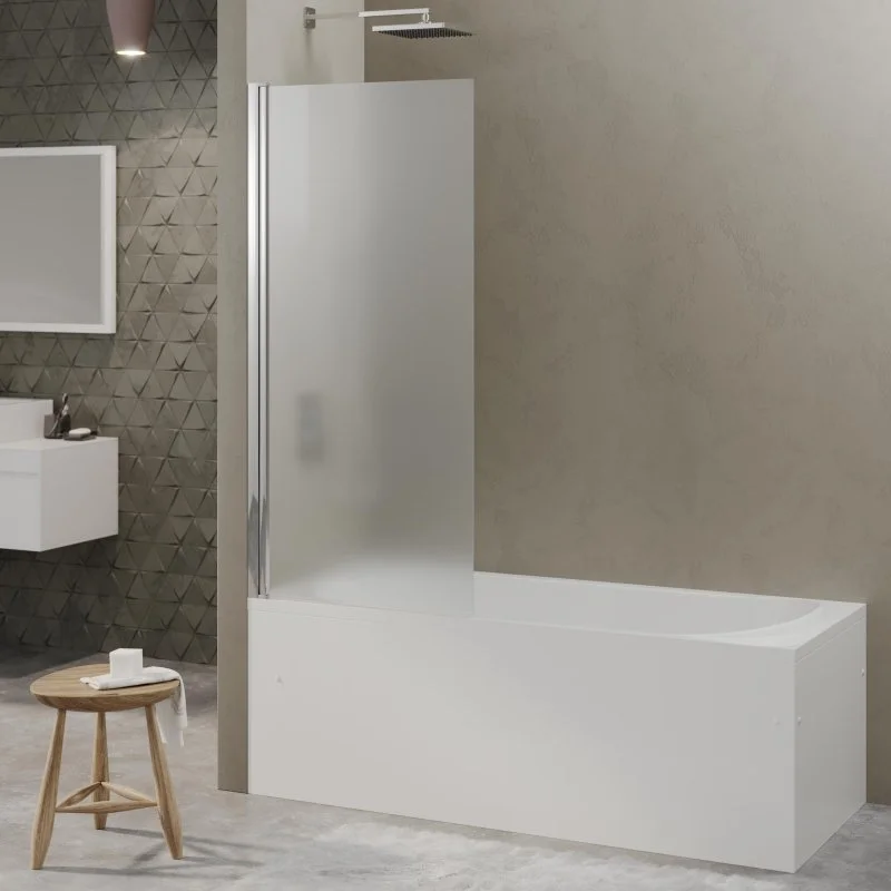 Шторка на ванну BERGES RIVER S 900 матовое стекло 065020 Шторка на ванну BERGES RIVER S 900 матовое стекло 065020