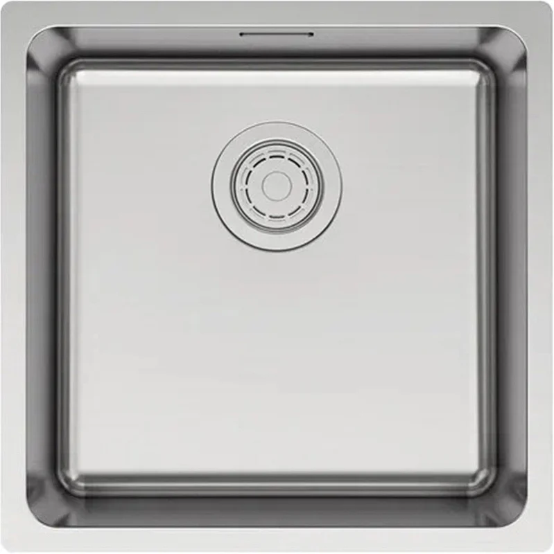 Кухонная мойка Paulmark YUNI 44 UN YU44-BS, брашированная 440х440мм Кухонная мойка Paulmark YUNI 44 UN YU44-BS, брашированная 440х440мм
