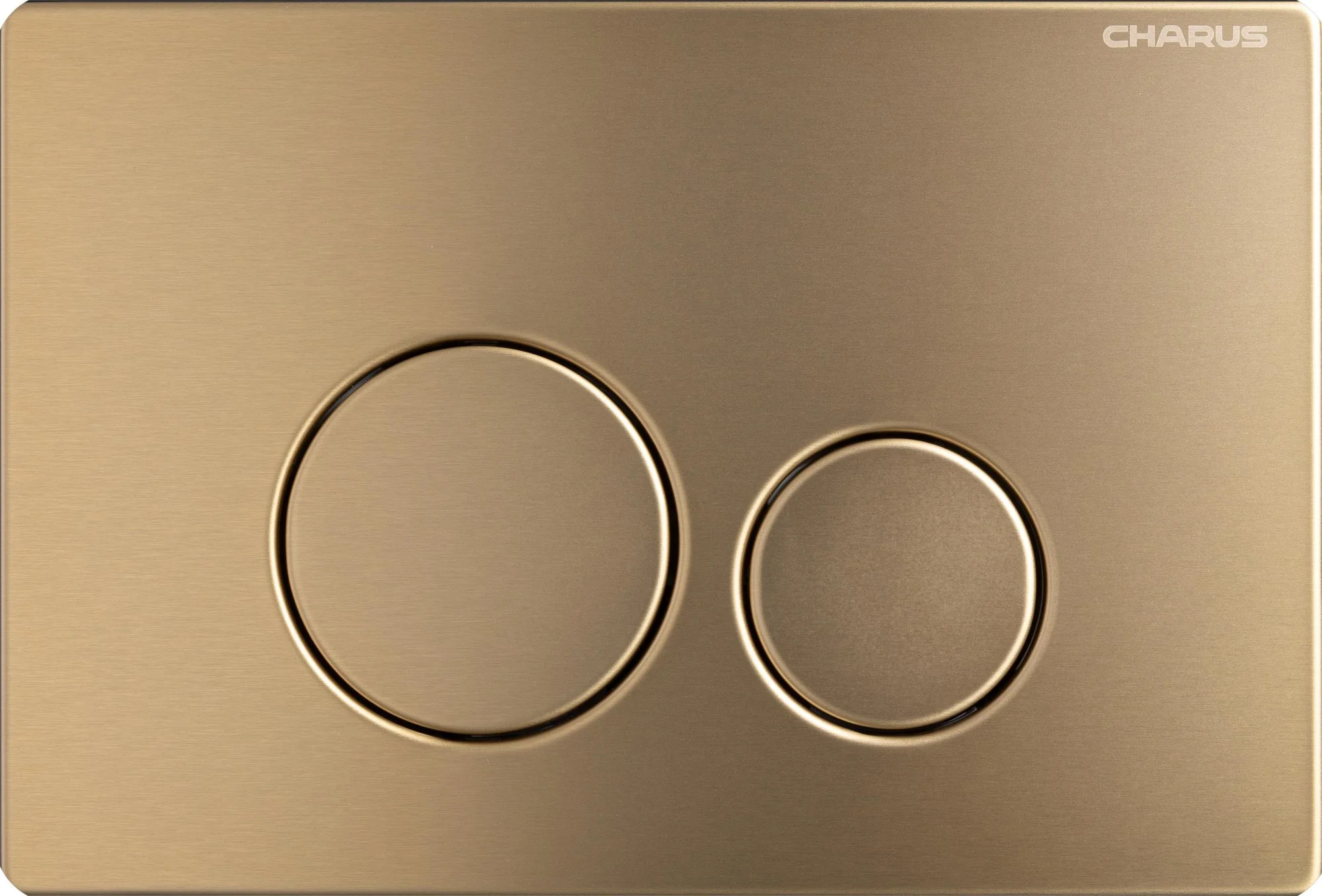 Клавиша смыва CHARUS ROBUSTO FP.330.BTG.05 брашированное золото (светлое) Клавиша смыва CHARUS ROBUSTO FP.330.BTG.05 брашированное золото (светлое)