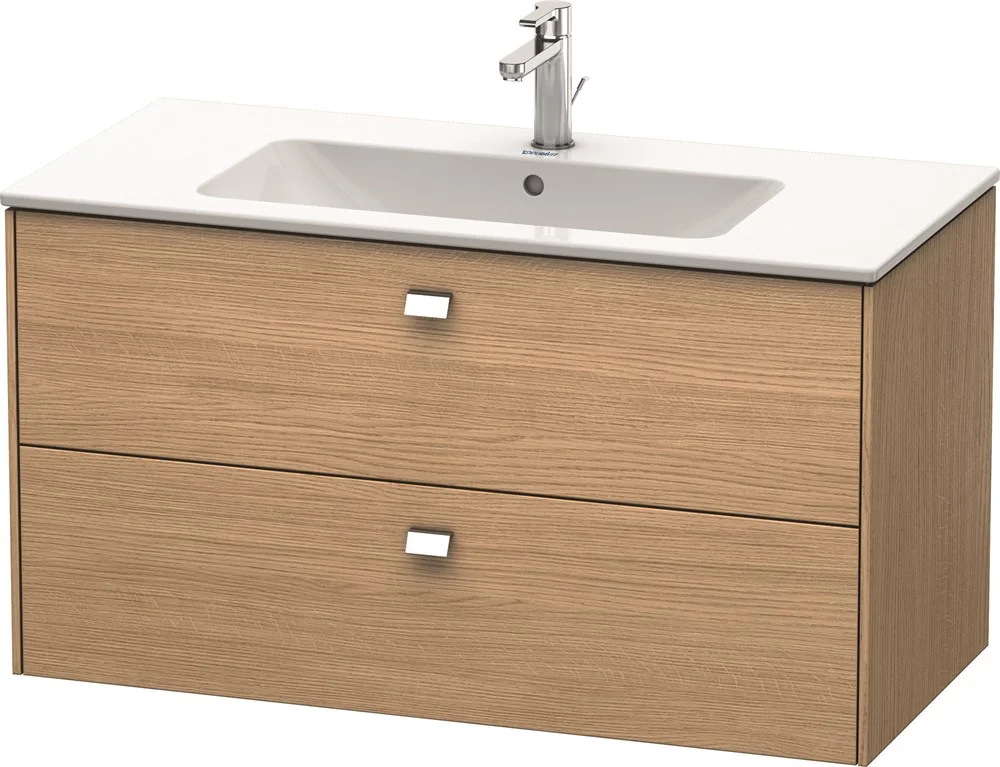 Тумба под раковину Duravit Brioso BR410301052 подвесная 102 см Европейский дуб Тумба под раковину Duravit Brioso BR410301052 подвесная 102 см Европейский дуб