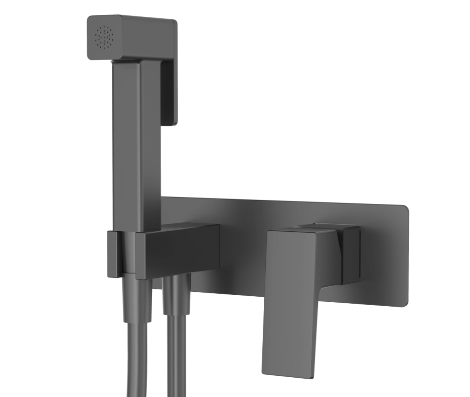 Гигиенический душ Splenka S01.52.09 встраиваемый, графит Гигиенический душ Splenka S01.52.09 встраиваемый, графит