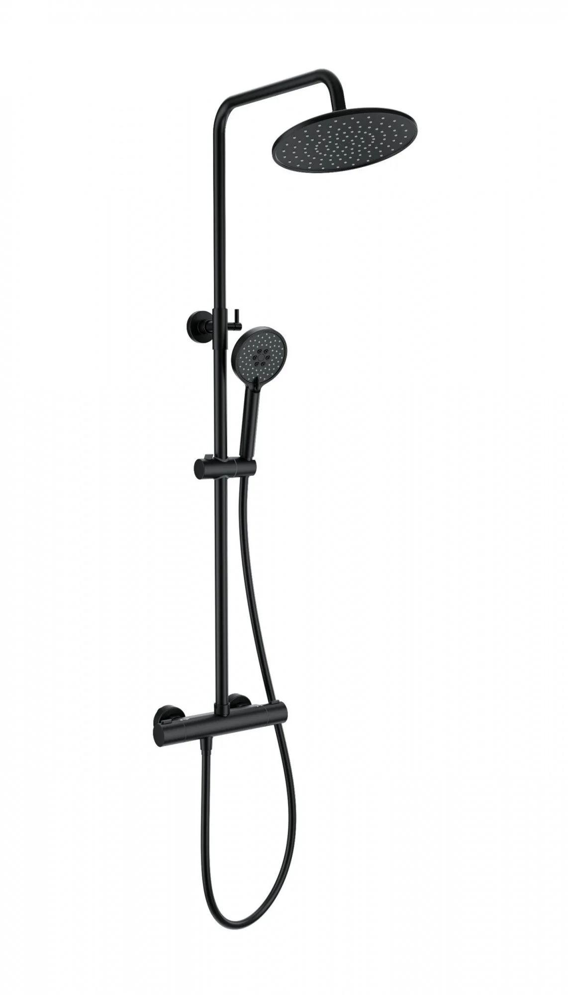 Душевая система Wonzon & Woghand с термостатом, черный матовый (WW-B3047-A-MB) Душевая система Wonzon & Woghand с термостатом, черный матовый (WW-B3047-A-MB)