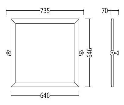 Зеркало Devon&Devon Tilting IBTILTWENOT Зеркало Devon&Devon Tilting IBTILTWENOT