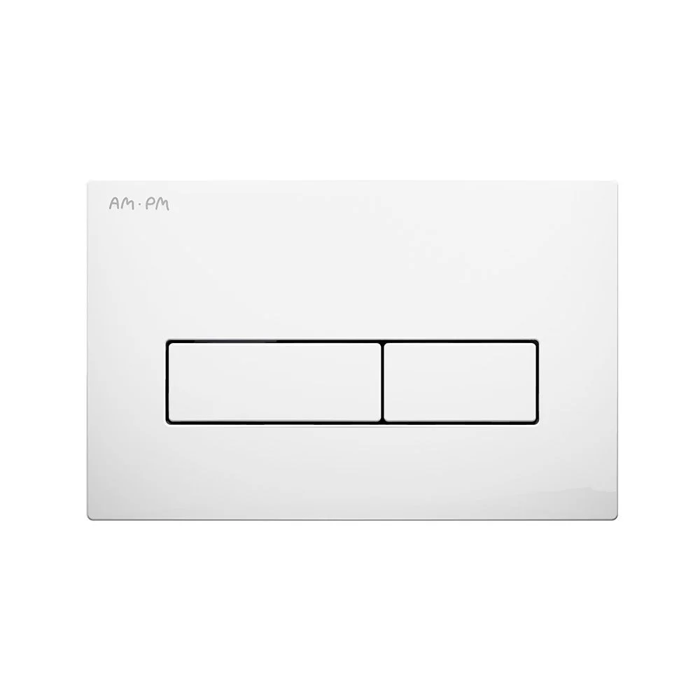 Клавиша смыва AM.PM ErgoFit М I110301 пластик, белый глянцевый Клавиша смыва AM.PM ErgoFit М I110301 пластик, белый глянцевый