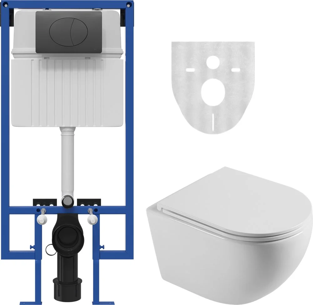 Комплект Унитаз подвесной STWORKI Скаген SK-09up безободковый, с микролитом + Система инсталляции дл 589309 Комплект Унитаз подвесной STWORKI Скаген SK-09up безободковый, с микролитом + Система инсталляции дл 589309