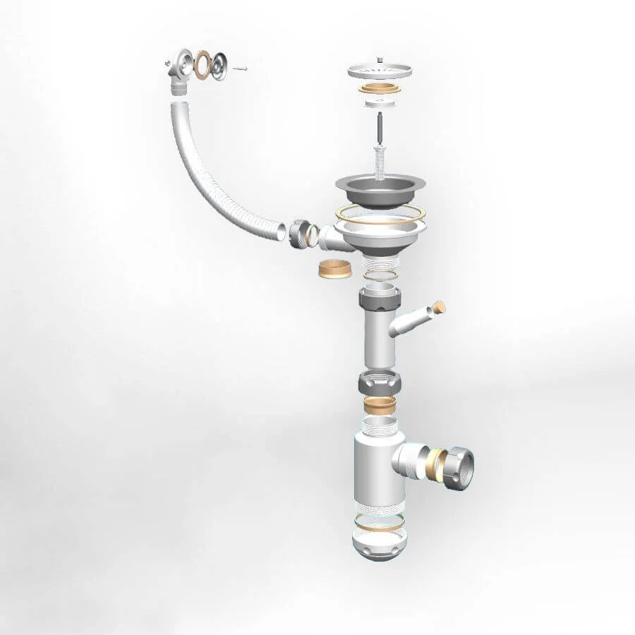 Сифон для кухни Granula GRAND СФ-0021 Сифон для кухни Granula GRAND СФ-0021