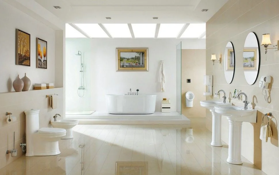 Биде напольное CeramaLux 2051 белый Биде напольное CeramaLux 2051 белый