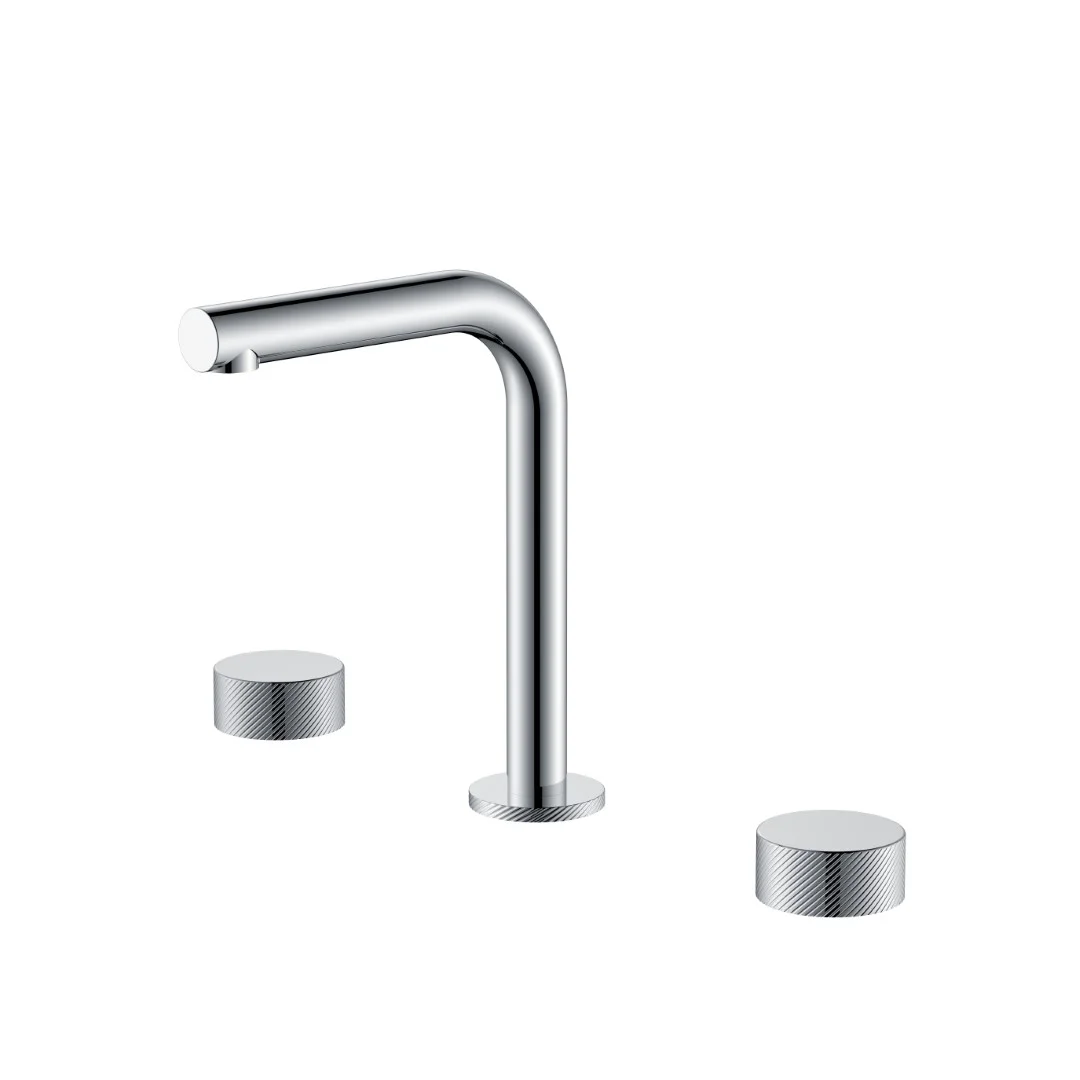 Смеситель для раковины Boheme Stick 152-CR.4 SPIRALE на 3 отверстия CHROME Смеситель для раковины Boheme Stick 152-CR.4 SPIRALE на 3 отверстия CHROME