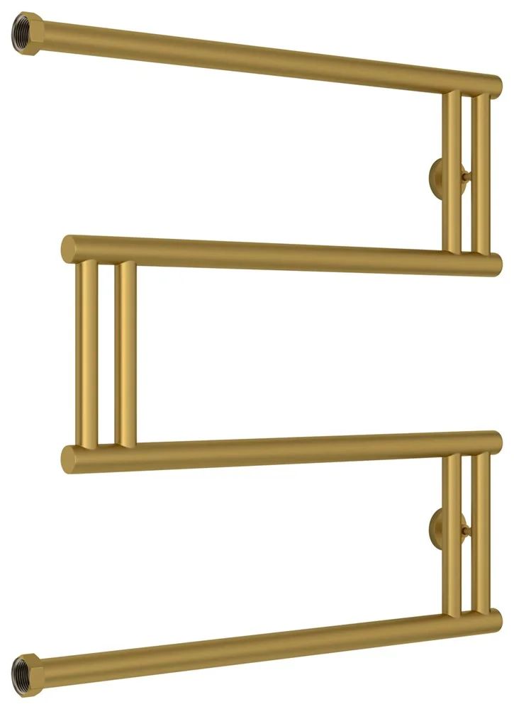 Полотенцесушитель водяной Сунержа High-Tech model M+ 600х600 032-4050-6060 Матовое золото