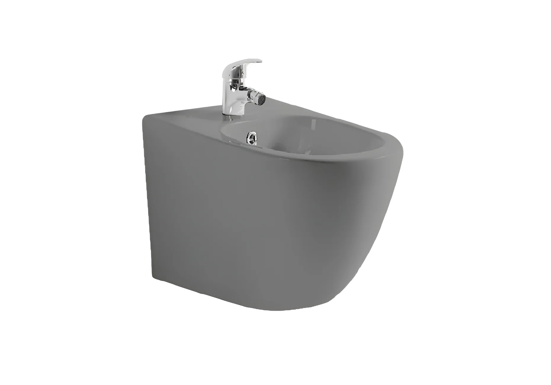 Биде подвесное Aquatek ЕВРОПА AQ1016-MG 510x355x310, цвет серый матовый Биде подвесное Aquatek ЕВРОПА AQ1016-MG 510x355x310, цвет серый матовый