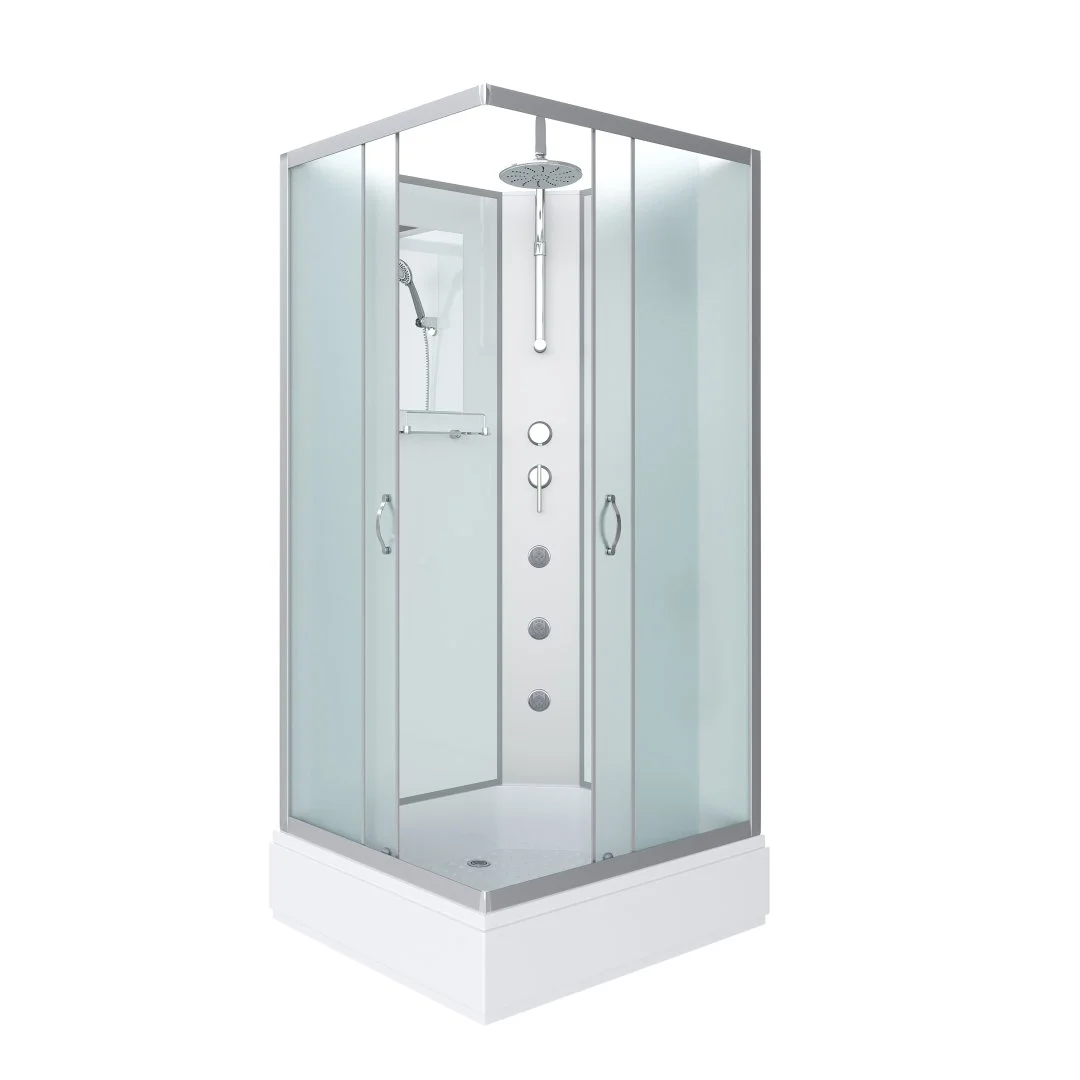 Душевая кабина Niagara Classic NG-33084-14QBKTG (1000х800х2100) средний поддон (26см) стекло матовое 330844QBKTG Душевая кабина Niagara Classic NG-33084-14QBKTG (1000х800х2100) средний поддон (26см) стекло матовое 330844QBKTG