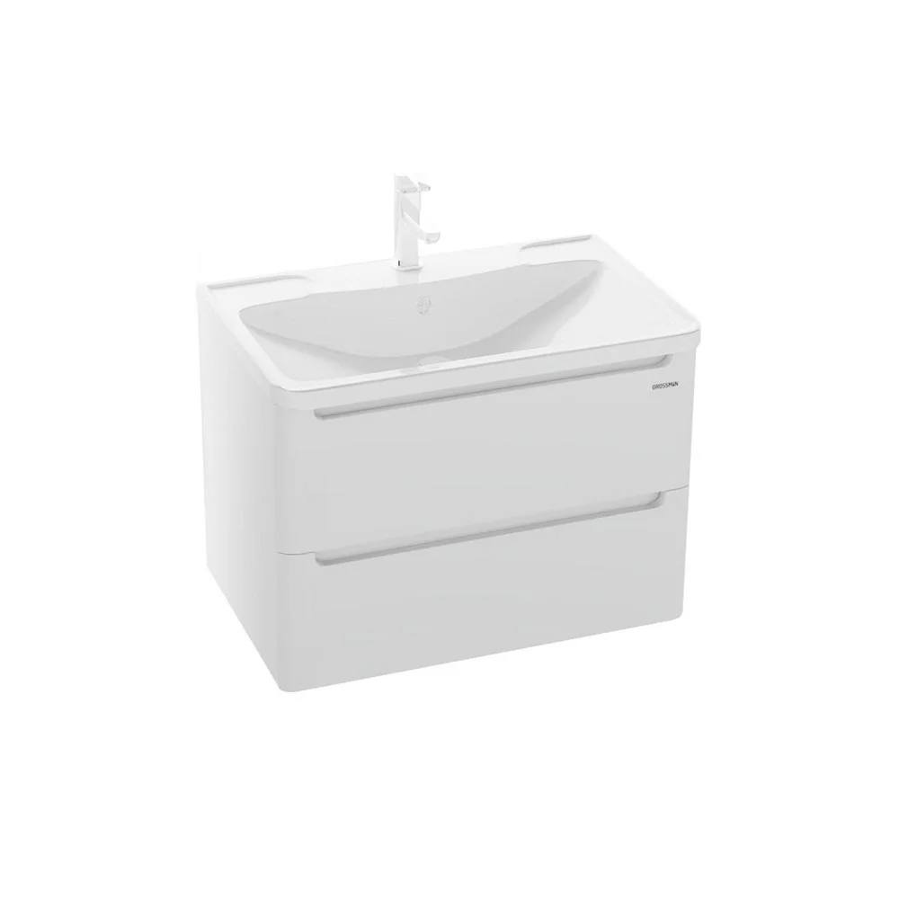 Тумба под раковину GROSSMAN АДЕЛЬ-70 см белая (ум. Aдель-70) подвесная 107006 Тумба под раковину GROSSMAN АДЕЛЬ-70 см белая (ум. Aдель-70) подвесная 107006