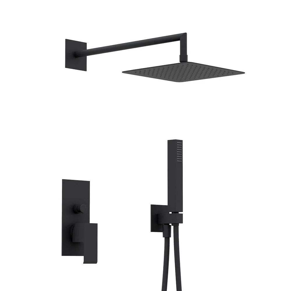 Душевая система CEZARES PORTA-DSIPQ-25-NOP встраиваемая, верхний душ, квадратный 25 см, металл, черный матовый Душевая система CEZARES PORTA-DSIPQ-25-NOP встраиваемая, верхний душ, квадратный 25 см, металл, черный матовый