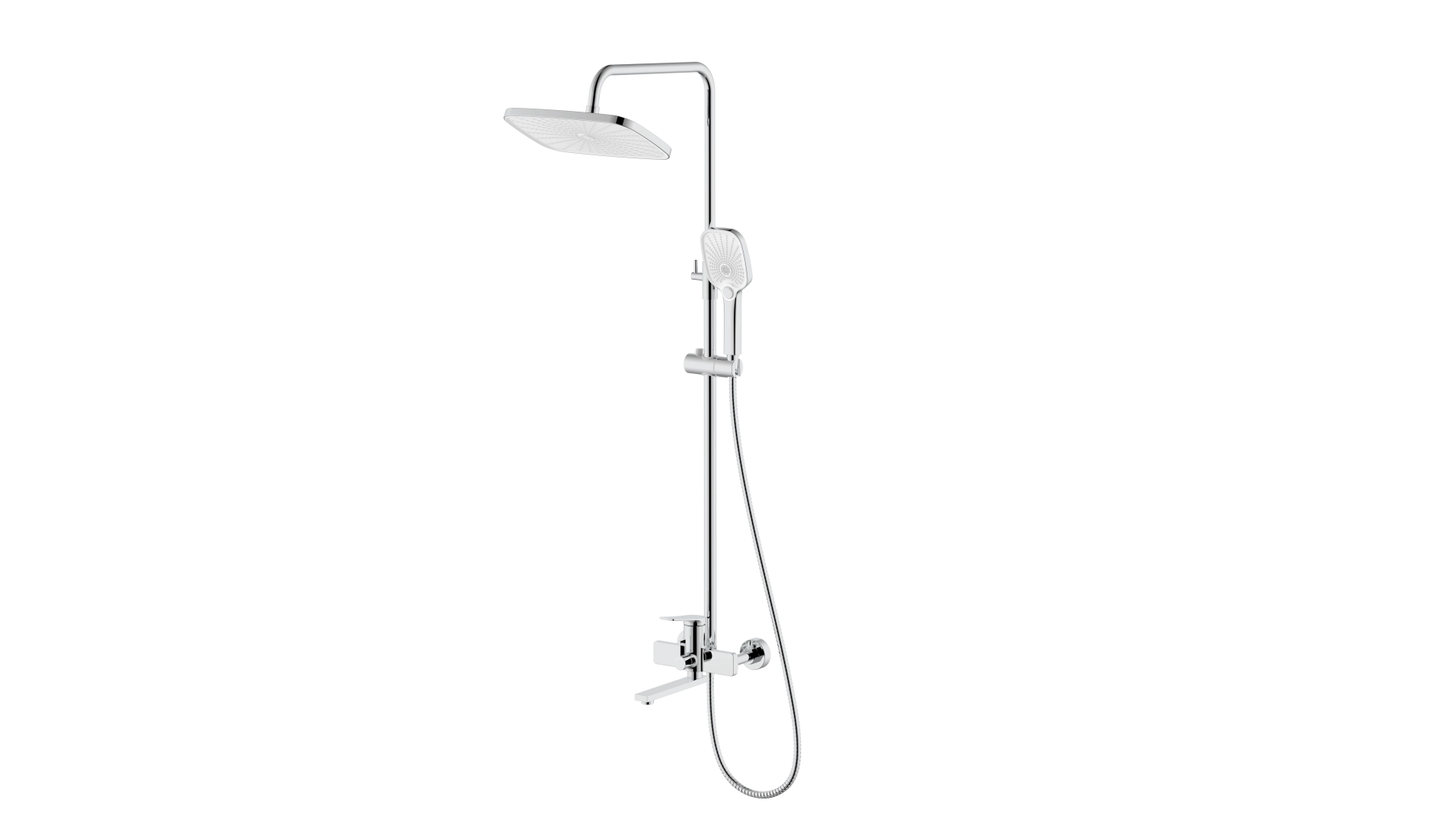 Душевая система Splenka S40.24, хром Душевая система Splenka S40.24, хром