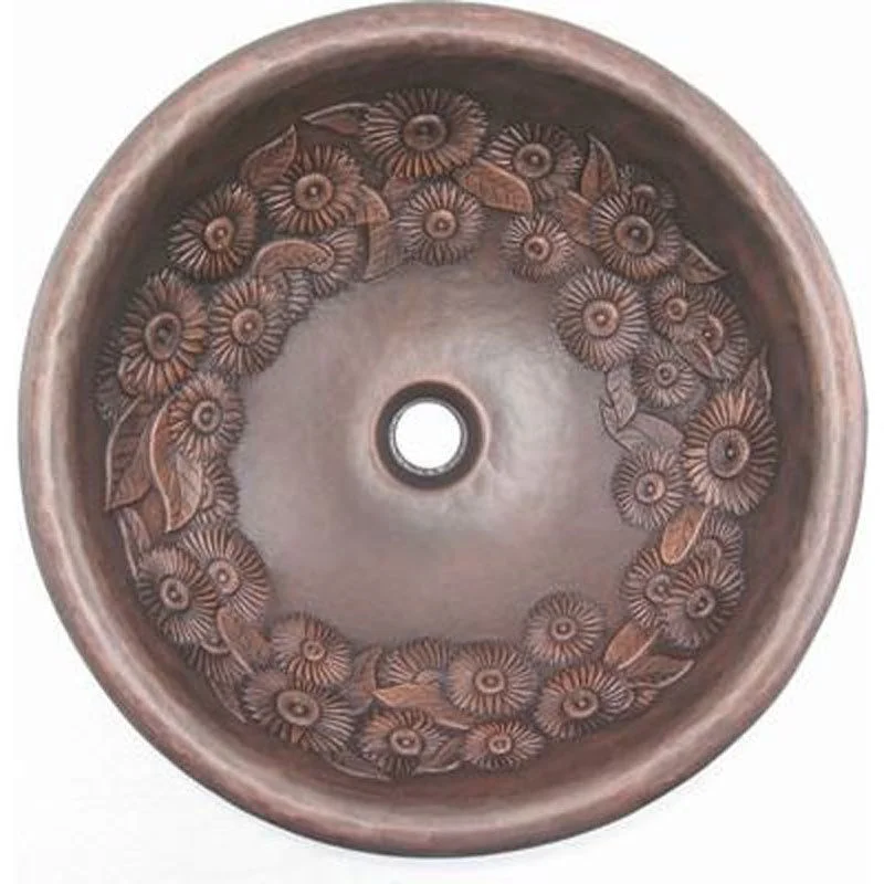 Раковина медная Bronze de Luxe R318, цвет - Plum (сливовый), 42 х 42 х 15 см R318_plum Раковина медная Bronze de Luxe R318, цвет - Plum (сливовый), 42 х 42 х 15 см R318_plum