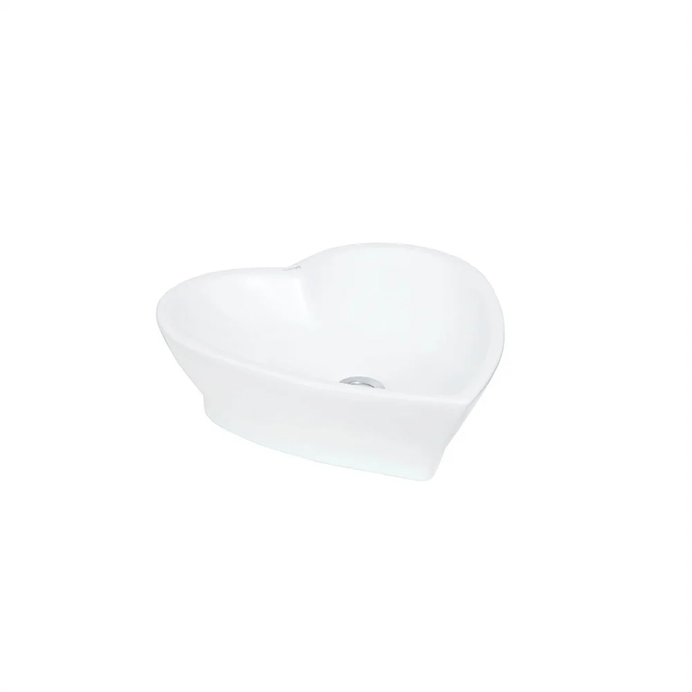 Раковина Creavit Trend TP149-00CB00E-0000 сердце, белая Раковина Creavit Trend TP149-00CB00E-0000 сердце, белая