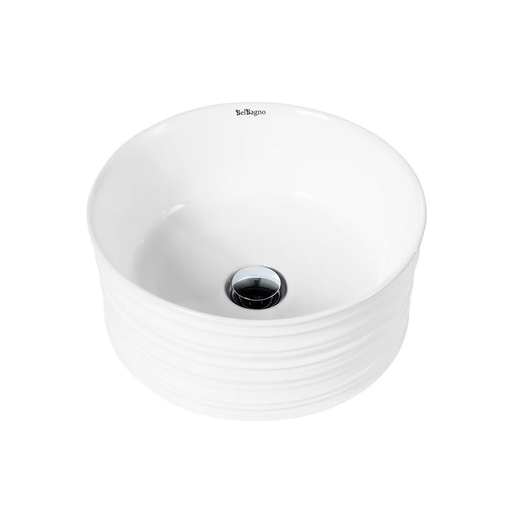 Раковина BelBagno BB1420 410x410 белый Раковина BelBagno BB1420 410x410 белый
