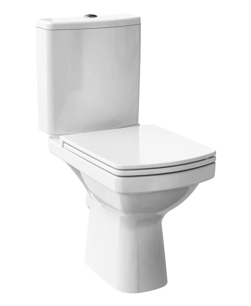 Унитаз напольный Cersanit EASY (P-KO-ES011-3/5-DL) компакт с сиденьем Унитаз напольный Cersanit EASY (P-KO-ES011-3/5-DL) компакт с сиденьем