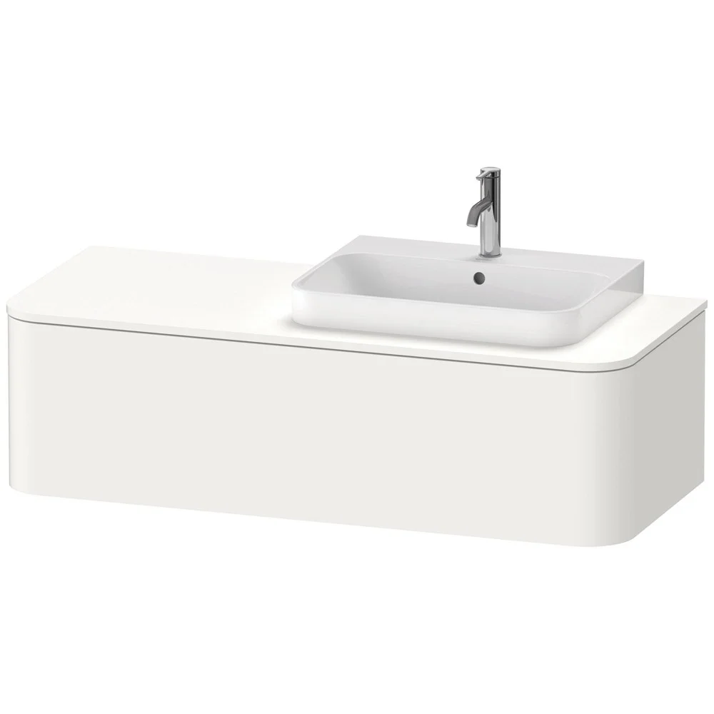 Тумба под раковину Duravit Happy D.2 Plus HP4942R3636 подвесная 130 см белая шелковисто-матовый лак Тумба под раковину Duravit Happy D.2 Plus HP4942R3636 подвесная 130 см белая шелковисто-матовый лак