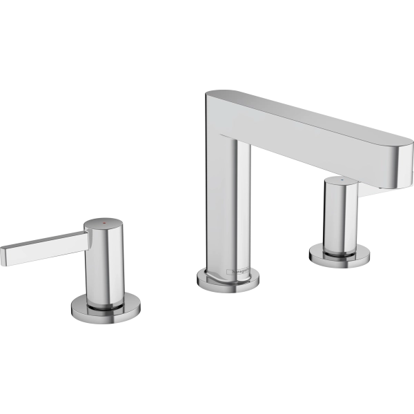 Смеситель для раковины Hansgrohe Finoris 110, на 3 отверстия, со сливным клапаном Push-Open 76033000 Смеситель для раковины Hansgrohe Finoris 110, на 3 отверстия, со сливным клапаном Push-Open 76033000