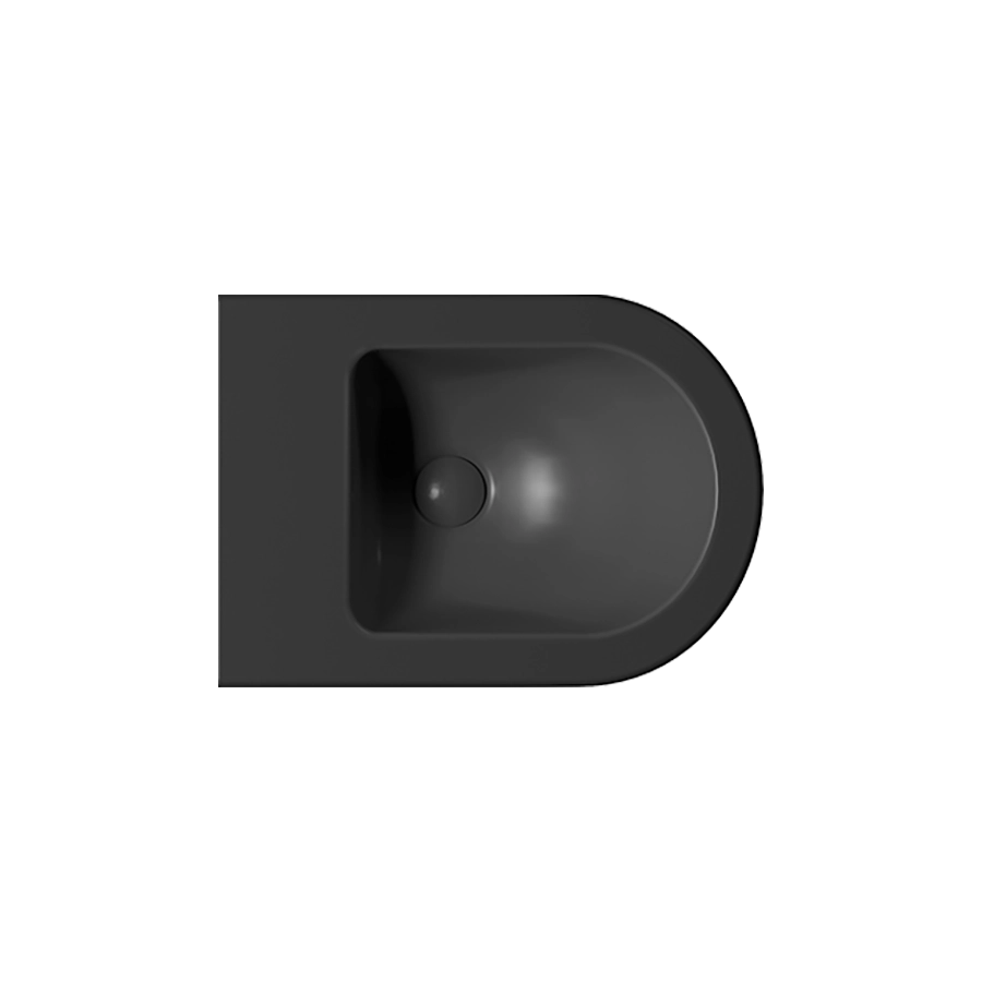Биде подвесное GSI PURA черный матовый (8864126) Биде подвесное GSI PURA черный матовый (8864126)