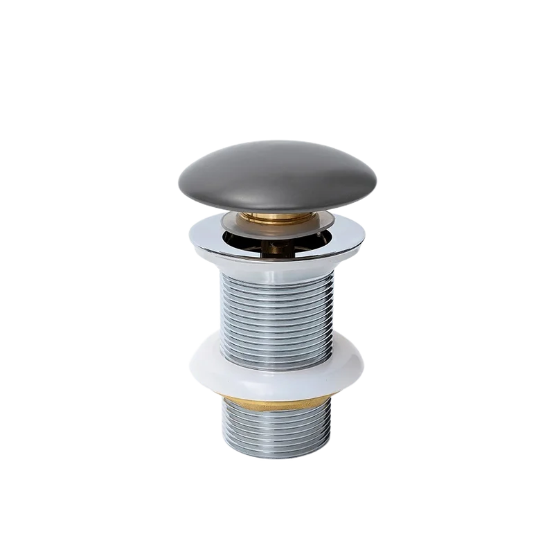 Донный клапан Gid без перелива Dgm100 74408K темно-серый матовый 7x7x10 Донный клапан Gid без перелива Dgm100 74408K темно-серый матовый 7x7x10