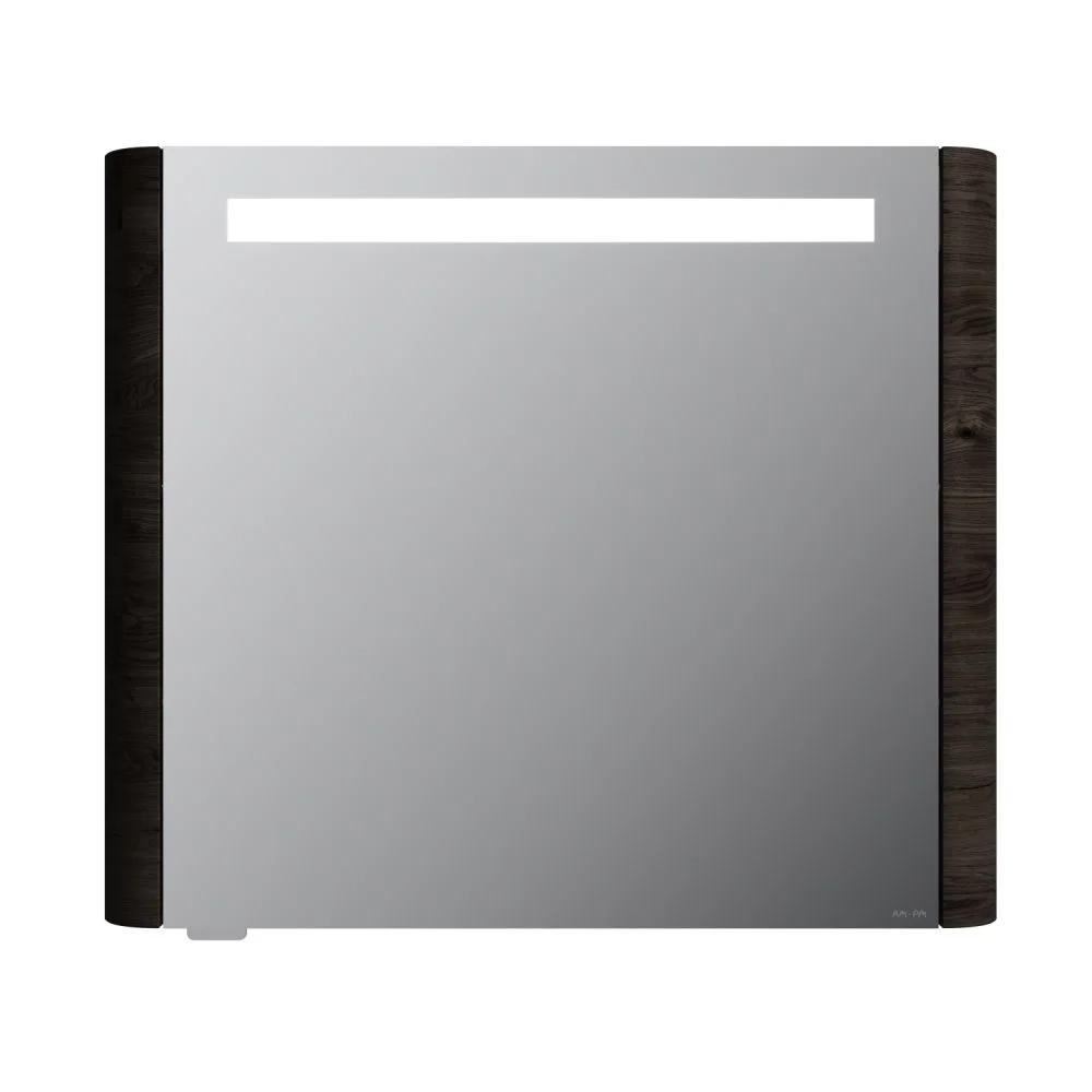 Зеркальный шкаф AM.PM Sensation M30MCL0801TF левый, 80 см, с подсветкой, табачный дуб Зеркальный шкаф AM.PM Sensation M30MCL0801TF левый, 80 см, с подсветкой, табачный дуб