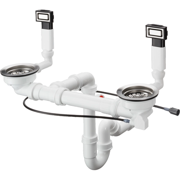 Слив-перелив Hansgrohe с автоматическим управлением D15-12 43942800, нержавеющая сталь Слив-перелив Hansgrohe с автоматическим управлением D15-12 43942800, нержавеющая сталь