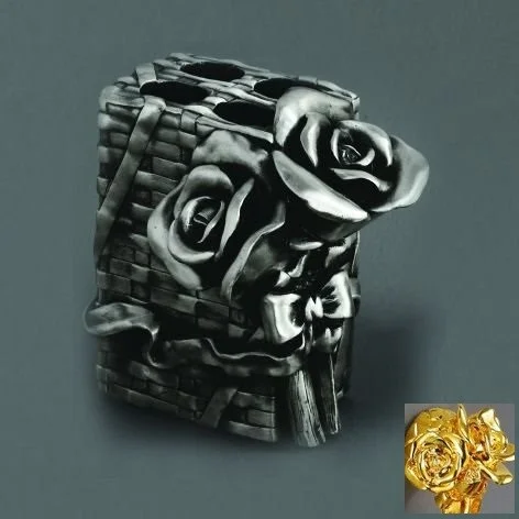 Стакан Art&Max Rose (AM-B-0091B-Do) золото (настольный) Стакан Art&Max Rose (AM-B-0091B-Do) золото (настольный)