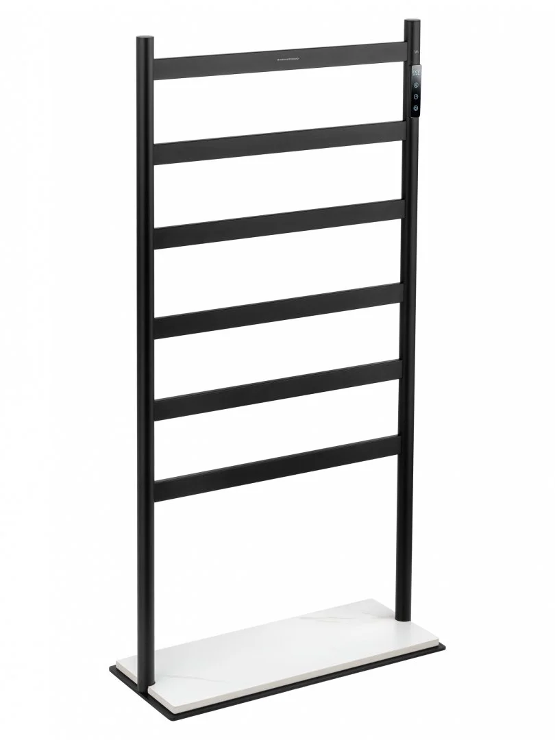 Полотенцесушитель электрический Wonzon & Woghand напольный, черный матовый (WW-A406-MB) Полотенцесушитель электрический Wonzon & Woghand напольный, черный матовый (WW-A406-MB)
