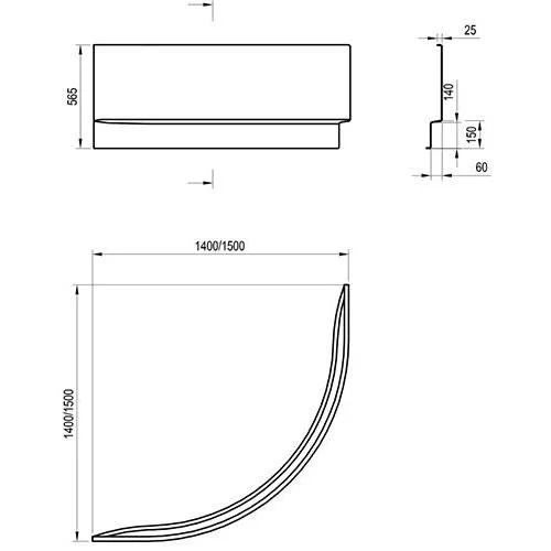 Акриловая ванна Ravak Gentiana 140x140 CF01000000 Акриловая ванна Ravak Gentiana 140x140 CF01000000