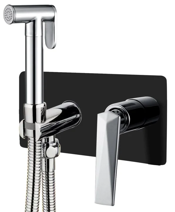 Гигиенический душ Boheme VENTURO черный + хром 377-B Гигиенический душ Boheme VENTURO черный + хром 377-B