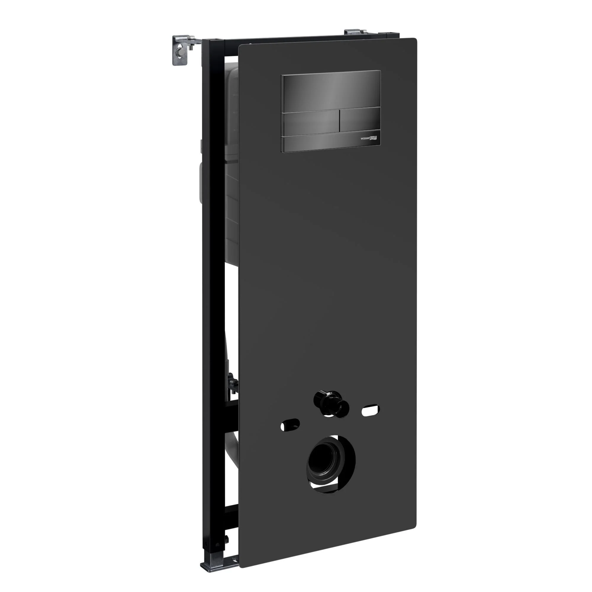 Инсталляция для унитаза WasserKRAFT Abens 20TLT.010.ME.BL.PB04 с клавишей смыва черный Инсталляция для унитаза WasserKRAFT Abens 20TLT.010.ME.BL.PB04 с клавишей смыва черный