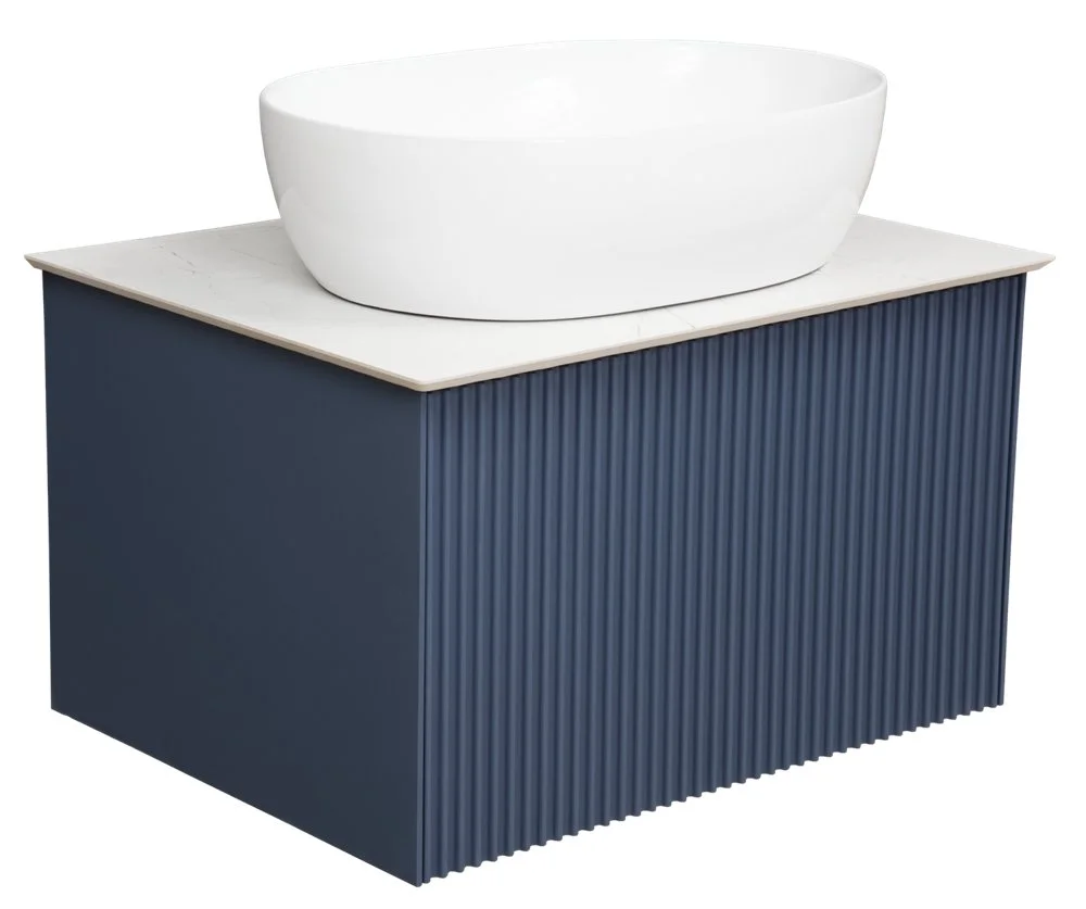 Тумба под раковину LA FENICE TERRA Blu Grigio синяя 60 FNC-01-TER-BG-60 Тумба под раковину LA FENICE TERRA Blu Grigio синяя 60 FNC-01-TER-BG-60