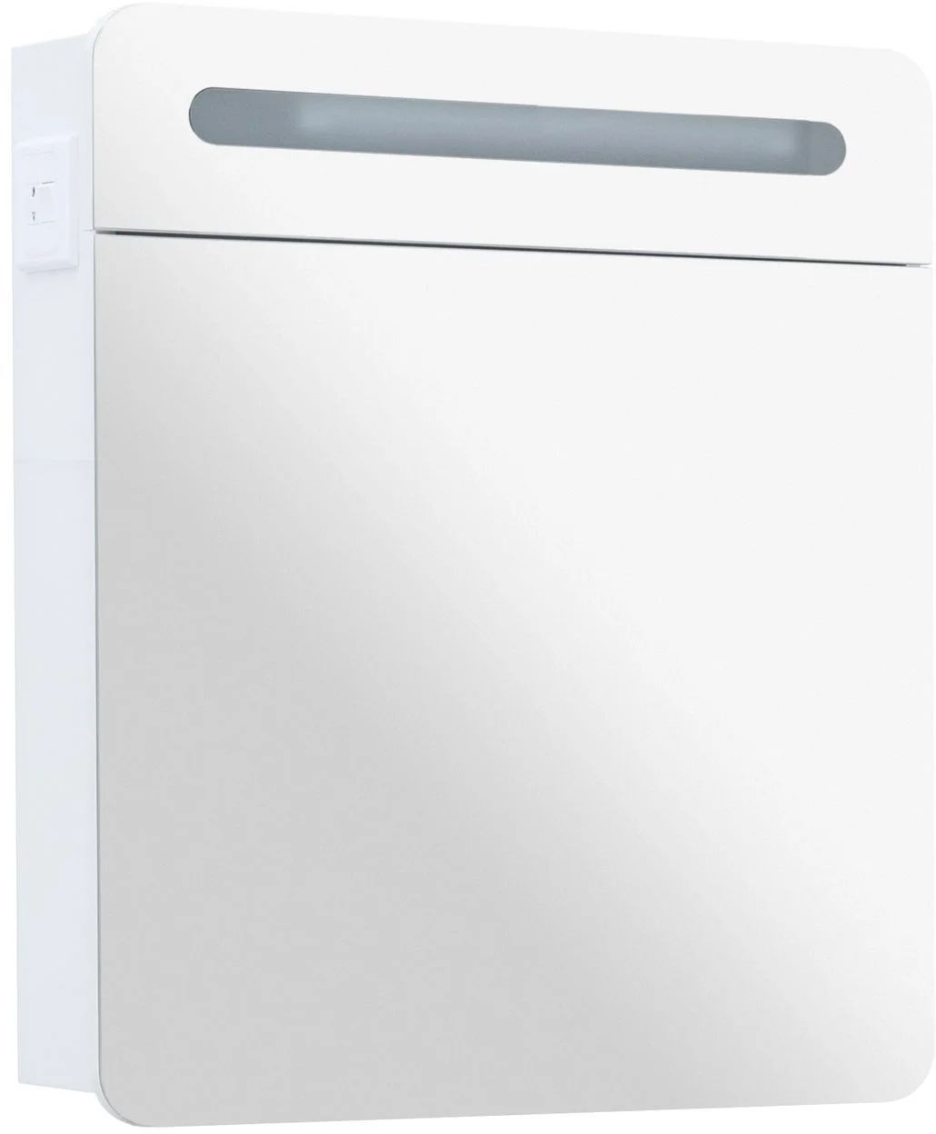 Зеркальный шкаф Aquanet Лукка 70 белый 00178955 Зеркальный шкаф Aquanet Лукка 70 белый 00178955