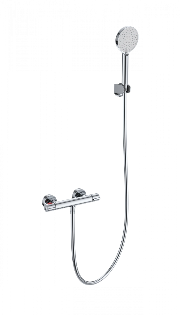 Смеситель для душа Wonzon & Woghand с термостатом, хром (WW-B2063-A-CR) Смеситель для душа Wonzon & Woghand с термостатом, хром (WW-B2063-A-CR)